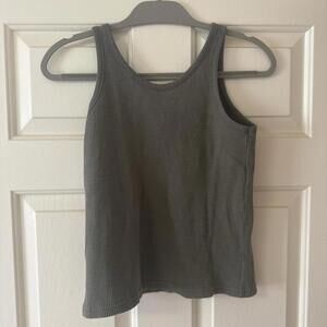 Wol hide scoop back waffle tank